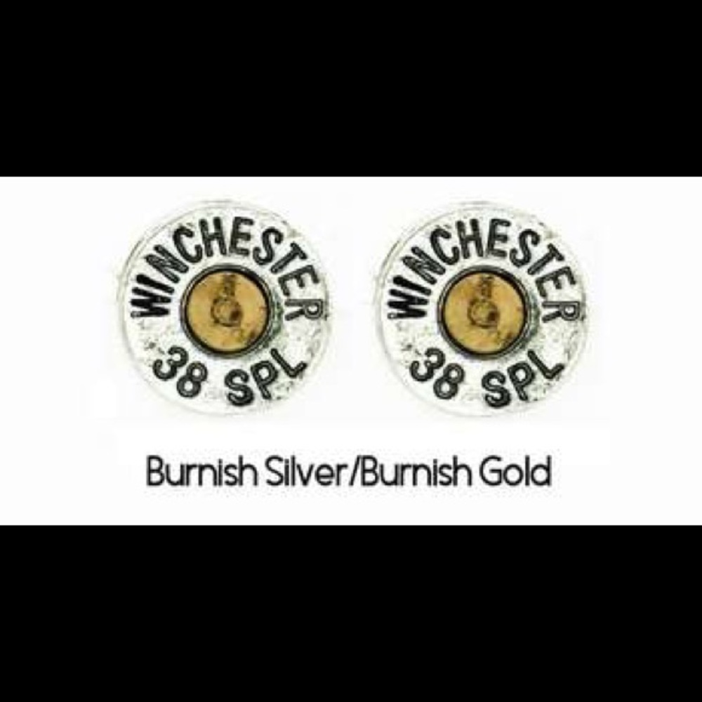 Shot Gun Shell Earrings